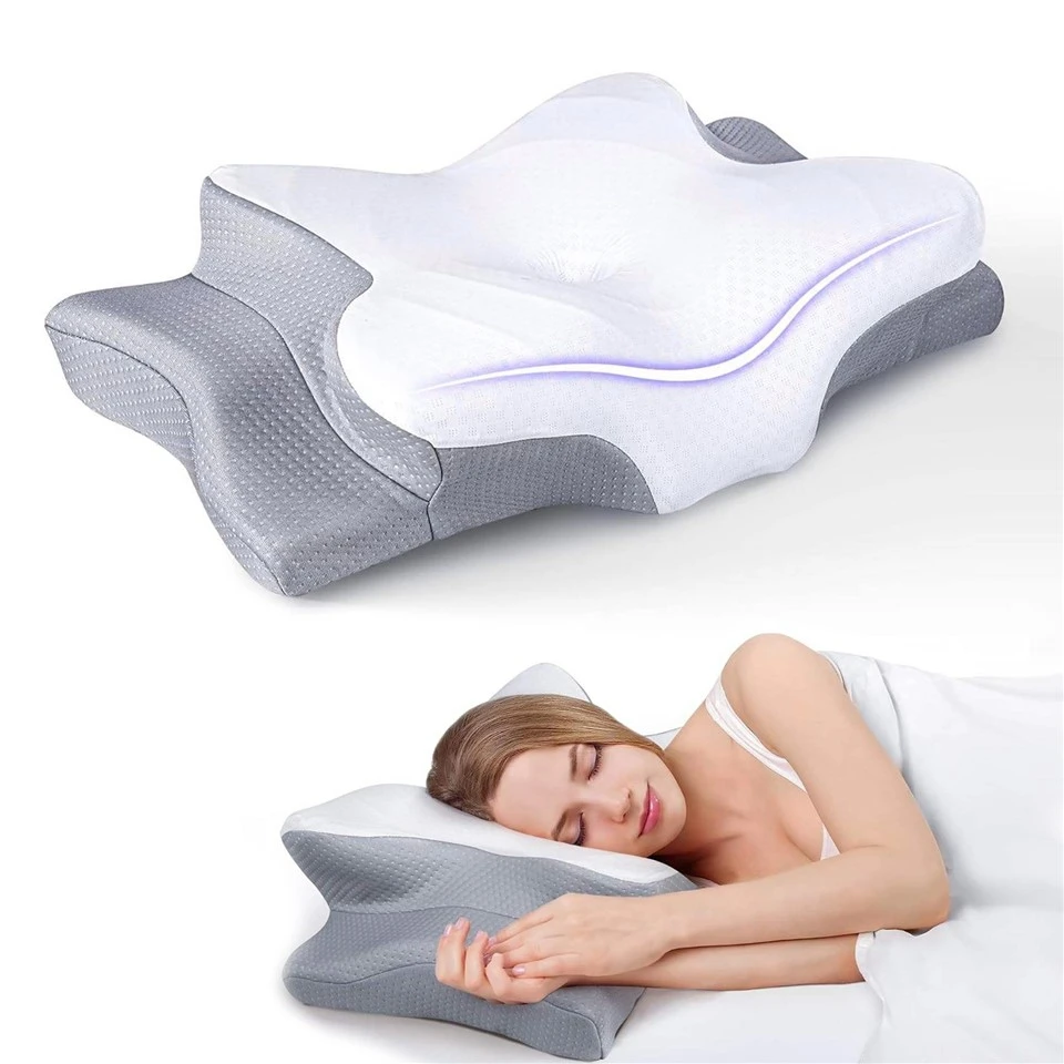 Oreiller cervical pour le ronflement